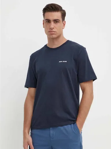 Pepe Jeans pánské modré tričko Callum PM509370594 XL