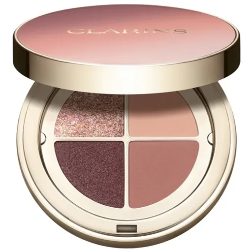 Clarins Ombre 4 Colour Eye Palette paletka očních stínů pro dlouhotrvající efekt odstín 01 - Fairy Tale Nude Gradation 4.2 g