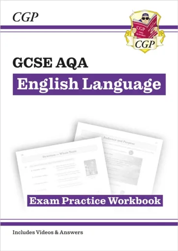 New GCSE English Language AQA Exam Practice Workbook - with Answers and Videos (for exams from 2026) - CGP Books