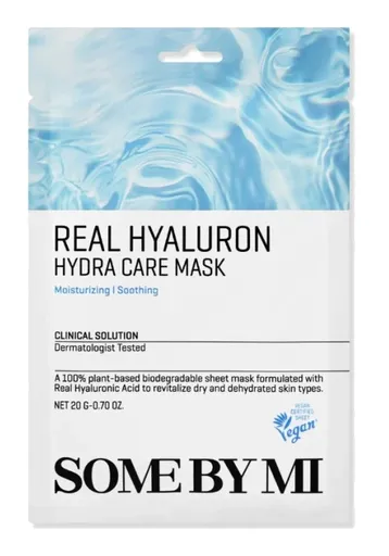 Some By Mi Sada vysoce hydratačních pleťových masek Real Hyaluron (Hydra Care Mask) 20 x 20 g