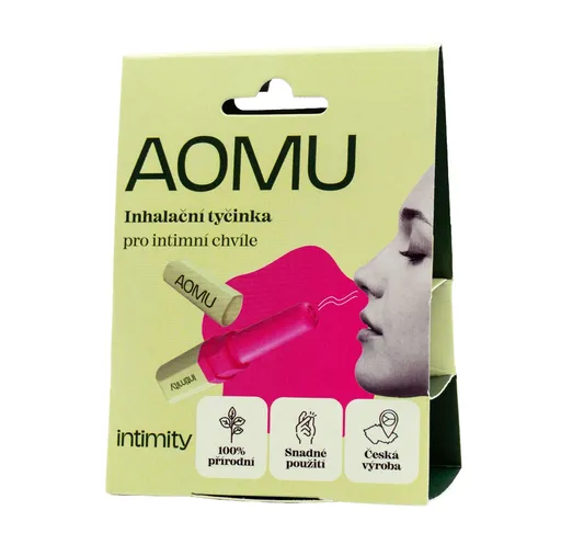 AOMU Inhalační tyčinka s esenciálními oleji Intimity 1 ks