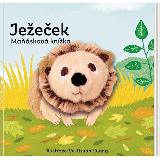 Maňásková knížka ježeček