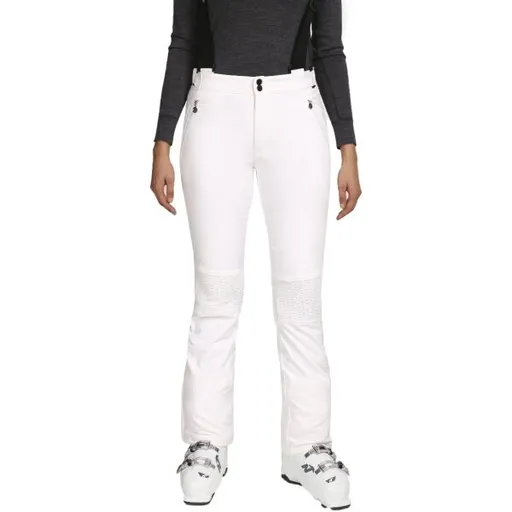 KILPI DIONE Dámské softshellové lyžařské kalhoty, bílá, velikost