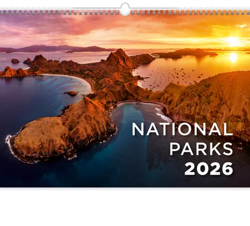 Kalendář nástěnný 2026 - National Parks