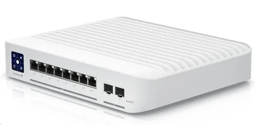 UBNT USW-Enterprise-8-PoE [8x 2.5G RJ45, 2x 10G SFP+, 120W PoE budget, PoE+ 802.3af/at, 1, 3" dotykový displej]