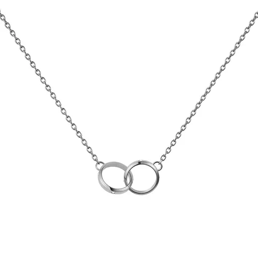 Daniel Wellington Krásný ocelový náhrdelník s krystaly Classic Lumine DW00400354