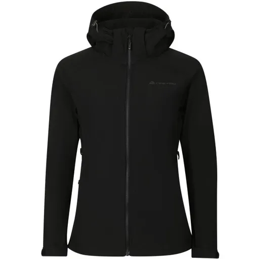 ALPINE PRO HOORA Dámská softshellová bunda, černá, velikost
