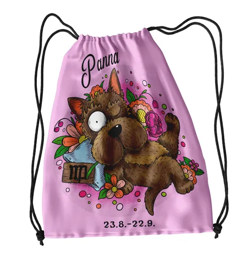 Vak na záda Psí znamení – panna