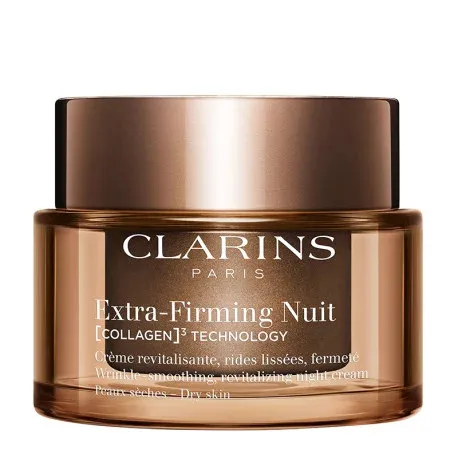 Clarins Noční zpevňující krém pro suchou pleť Extra-Firming Nuit Collagen Technology (Cream) 50 ml