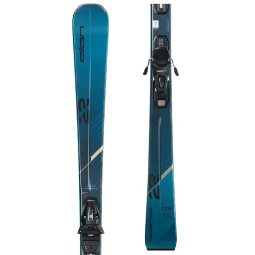 Elan PRIMETIME 22 BLUE + SX EL 10.0 Sjezdové lyže, modrá, velikost