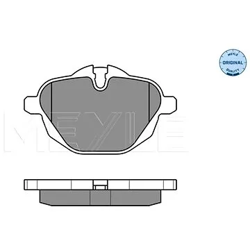 MEYLE Brzdové destičky zadní (0252456118)
