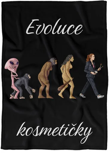 Deka Evoluce kosmetičky (Podšití beránkem: NE)