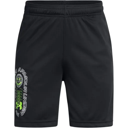 Under Armour TECH SUMMER SHORTS Chlapecké sportovní šortky, černá, velikost M