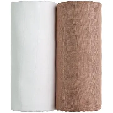 T-tomi TETRA Osušky 2 ks white + beige (8594166543195)