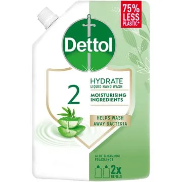 DETTOL Tekuté mýdlo Náhradní náplň Aloe Vera a vitamín E 500 ml (5900627059939)