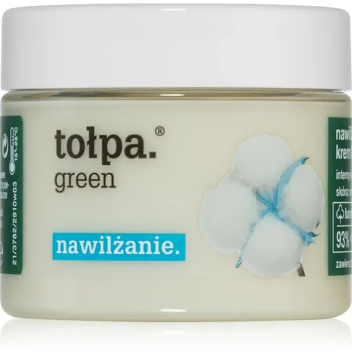 Tołpa Green Moisturizing zklidňující a hydratační krém s vyhlazujícím efektem 50 ml