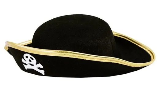 Klobouk pirátský s lebkou dětský - RAPPA