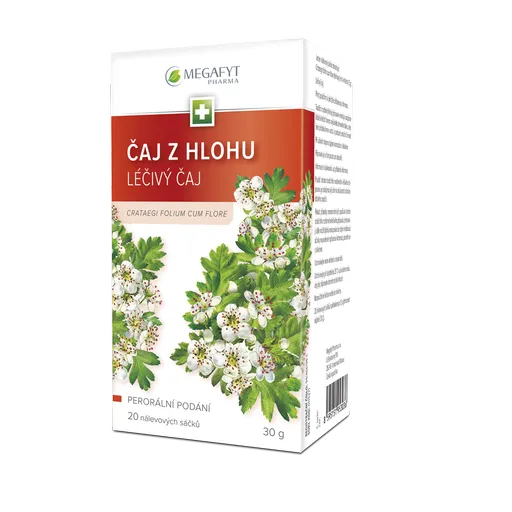 Megafyt Čaj z hlohu nálevové sáčky 20x1,5 g