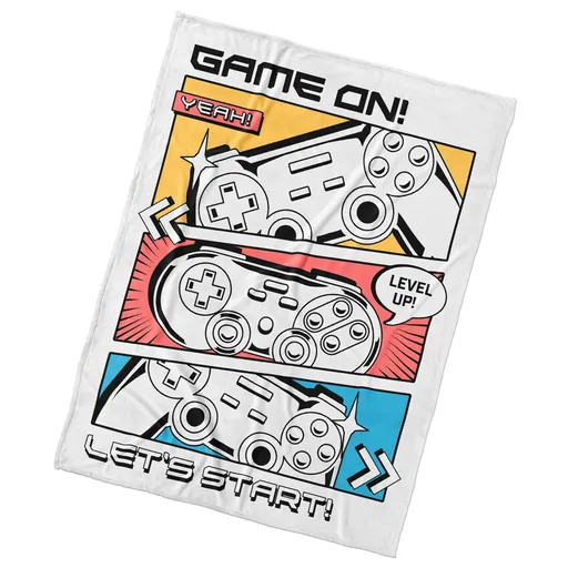 BedTex Dětská deka Game On, 150 x 200 cm