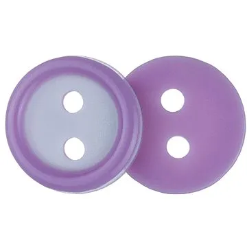 Bellatex s.r.o. G - Knoflík 11mm bílo-fialový 10ks (9195)
