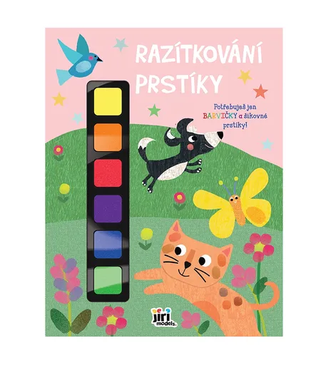JIRI MODELS Razítkování prstíky Zvířátka 1 ks