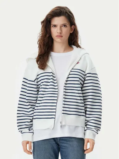 Tommy Jeans dámská pruhovaná mikina DW0DW20303 XS