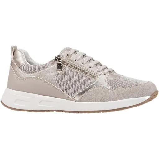 Geox D BULMYA Dámské volnočasové boty, béžová, velikost