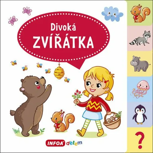 Velká knížka se záložkami - Divoká zvířata - Jana Navrátilová