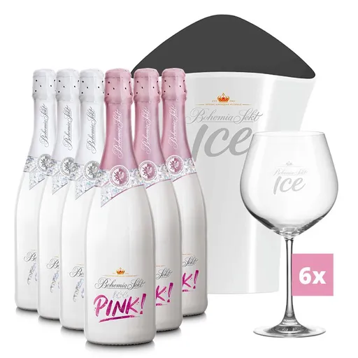 Párty set BOHEMIA SEKT ICE mix XXL