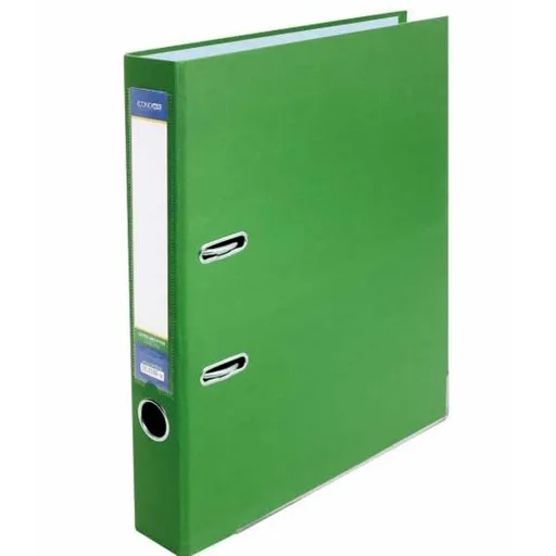 Kroužkový pořadač/šanon pro A4, zelený 50mm