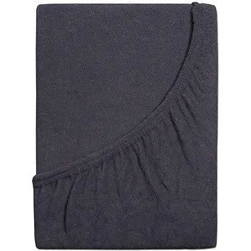 B.E.S. - Petrovice, s.r.o. Prostěradlo Froté PERFECT - Antracit 140 - 160 × 200 (2-001-0620)