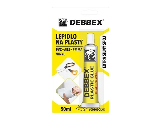 Lepidlo na plasty DEBBEX 50ml