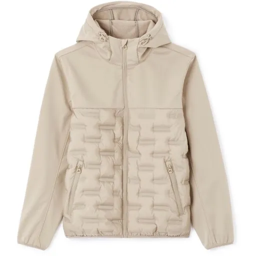 CELIO LUSPORTY Pánská bunda, béžová, velikost