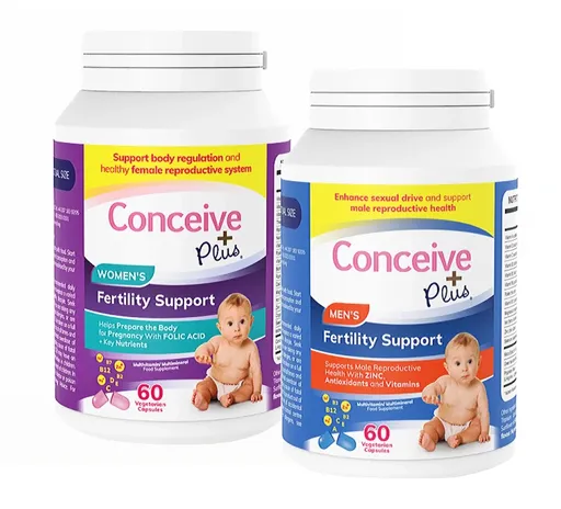 Sasmar Conceive Plus sada PRO PÁRY - Men 60 kapslí, Women 60 kapslí