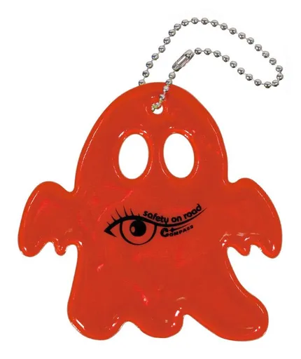 Compass 88334 Reflexní přívěšek duch - červený