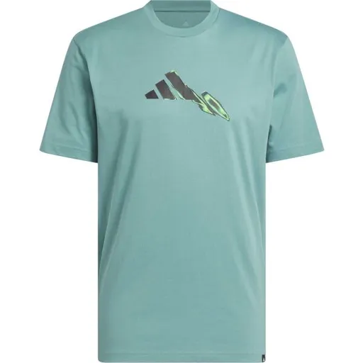 adidas M LIGHT MVMT TEE Pánské tričko, zelená, velikost