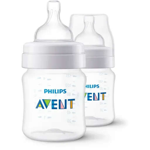 Philips Avent Anti-colic SCY100/02 kojenecká láhev anti-colic 1 m+ 2x125 ml