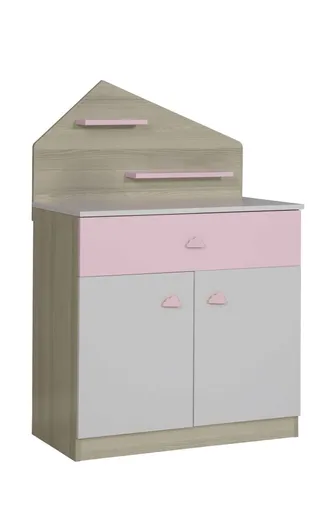 Komoda Ayder New - Pink