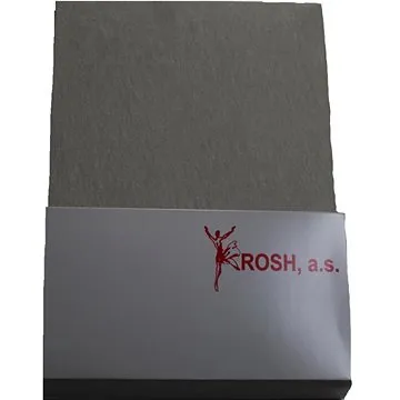 Rosh Jersey prostěradlo EXCLUSIVE 180 × 200cm - Světle šedá (PA-004A54)