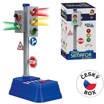 Set semafor se značkami, 24x14cm (8590756073196)