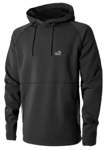 Geoff anderson mikina s kapucí wizwool 335 černá - xxxxl