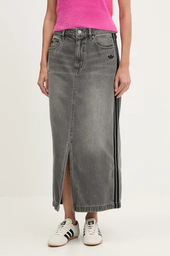 Džínová sukně adidas Originals Denim Long Skirt