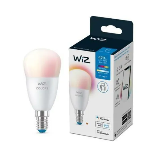 WiZ LED žárovka E14 P45 4,9W (40W) 470lm 2200-6500K RGB IP20, stmívatelná