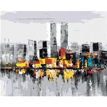 New York city, 40×50 cm, bez rámu a bez vypnutí plátna (6045640)