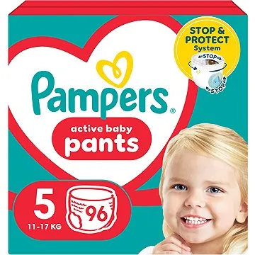 PAMPERS Pants Junior vel. 5 (96 ks) - Mega Box (8006540069509)