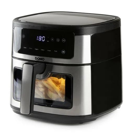 DOMO DO548FR horkovzdušná fritéza s průzorem, 6 l