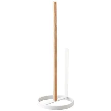 Stojan na toaletní papír Yamazaki Tosca 2346, kov/dřevo, bílý (2346)