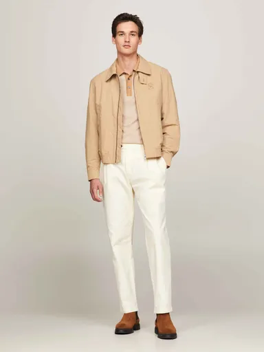 Tommy Hilfiger pánská hnědá bunda MW0MW33743 M