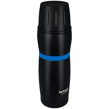 Lamart termoska 480ml černo/modrá CUP LT4053 (LT4053)