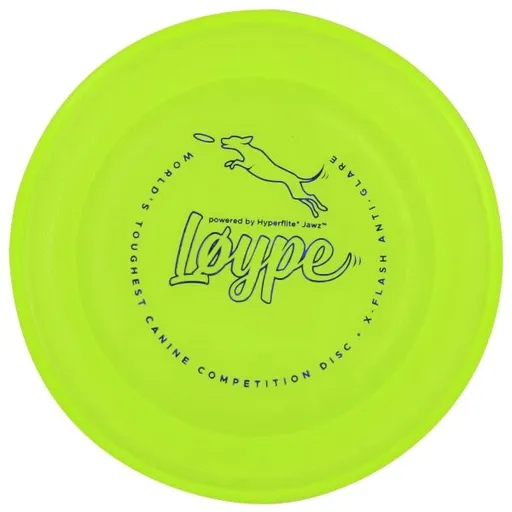 Løype JAWZ DISC Létající talíř pro psy, reflexní neon, velikost